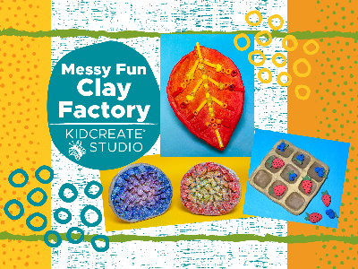 Messy Clay Fun Factory Mini-Camp (4-10 Years)